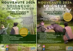 SOIGNEUR D'UN JOUR AU DOMAINE ZOOLOGIQUE DE PESCHERAY