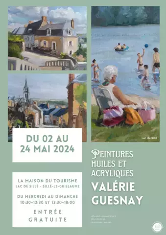 Exposition "Peintures huiles et acryliques - Valérie Guesnay"
