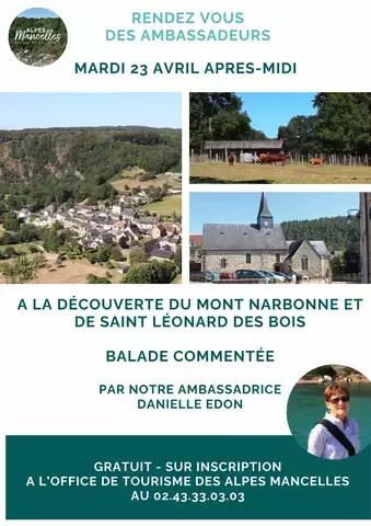 À la découverte de Saint-Léonard-des-Bois et du Mont Narbonne