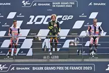 Podium GP France Moto