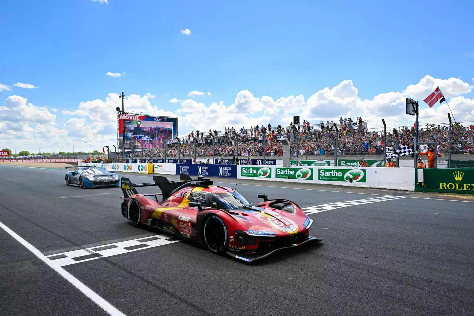 Victoire de Ferrari aux 24 heures du Mans