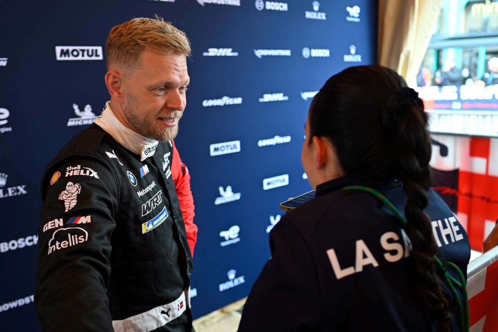 Kevin Magnussen prend le départ des 24 Heures du Mans
