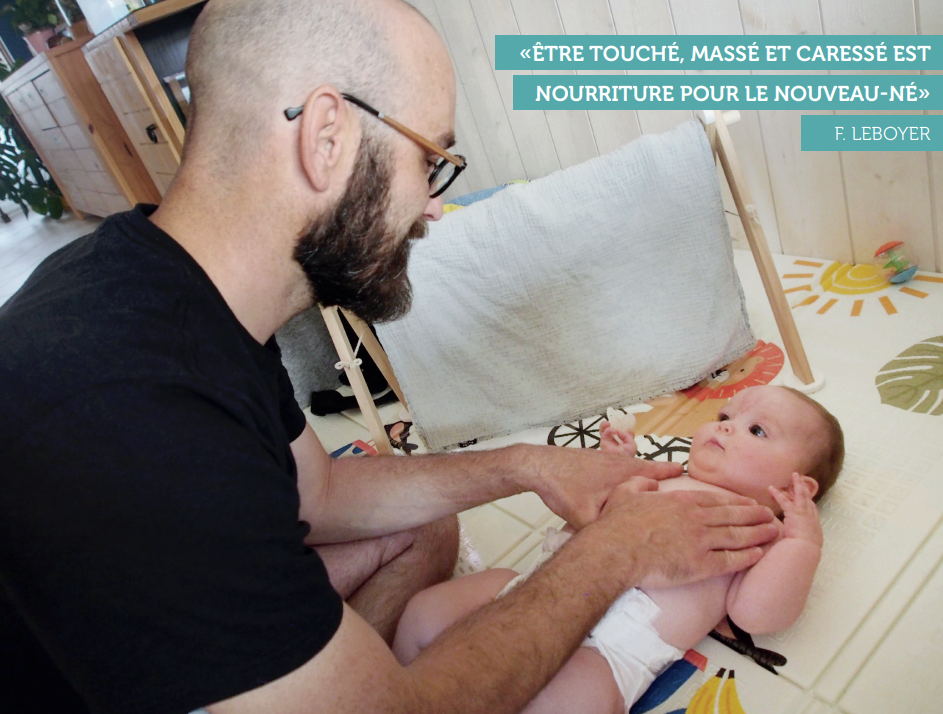Massage bébé avec la PMI