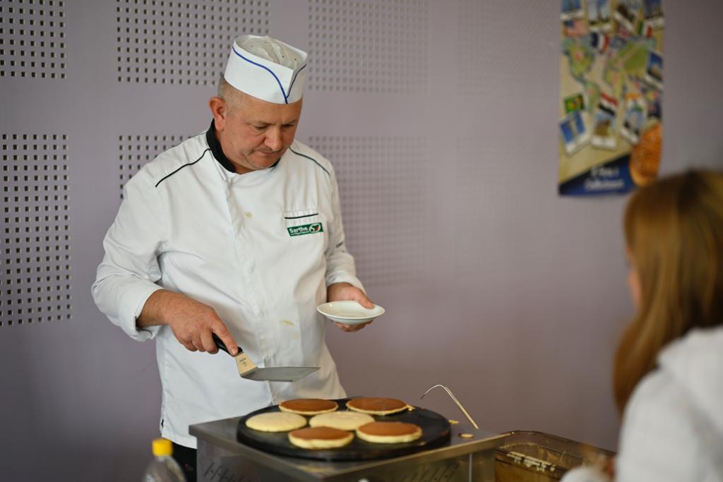 pancake servi à la semaine du goût