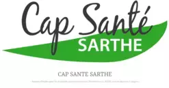 visuel de la page d'accueil du site Cap Santé Sarthe