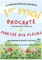 Brocante & marché aux fleurs à Crissé