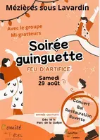Soirée guinguette - Feu d'artifice