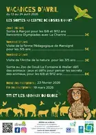 Vacances d'avril au Centre de loisirs RAHART