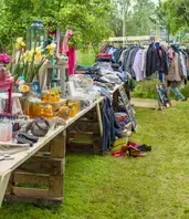 Vide grenier lors de la fête de la Saint Lambert