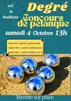 Concours de pétanque