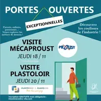 Portes ouvertes : visite de l'entreprise Plastoloir