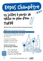 Repas champêtre et retraite aux flambeaux
