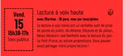 Lecture à vois haute