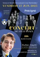 Concert de fin d'année de l'Académie Musicale de Liesse à Précigné