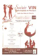 Soirée Vin, Gastronomie et Musique