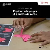 Papillons de pages & gouttes de mots