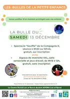 Les bulles de la petite enfance