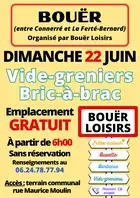 Vide-grenier et bric-à-brac de Bouër