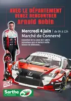 Venez rencontrer Arnold Robin à Connerré