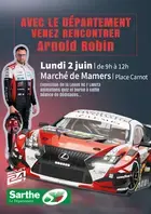 Venez rencontrer le pilote sarthois Arnold Robin à Mamers