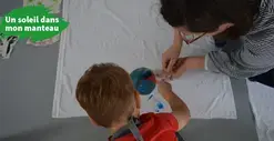 Atelier "Peinture sur tissu". De 3 à 6 ans