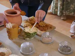 Visite atypique : Le banquet médiéval