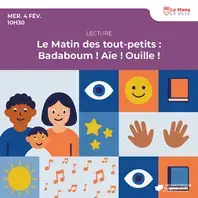 Le Matin des tout-petits : Badaboum ! Aïe ! Ouille !