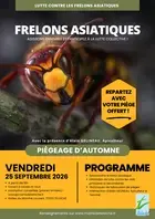 Atelier piégeage des frelons asiatiques