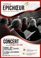Concert de la chorale Epichoeur avec le Choeur du Val