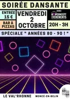 Soirée dansante années 80 - 90