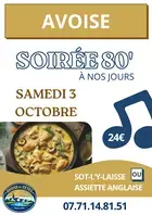Soirée Années 80 d'Avoise