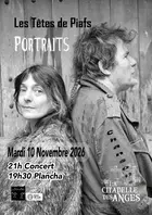 Concert "Portraits" par Les Têtes de Piafs