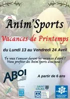 Anim'Sports - Vacances de Printemps