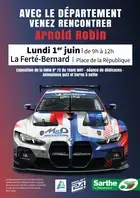 Exposition de la BMW 72 et Rencontre avec le pilote Arnold ROBIN