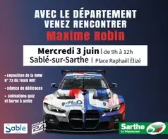 Un Bolide des 24h du Mans à Sablé !