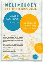 Audition Mélimélody instrumental