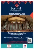 Résonances sacrées par Choeur Départemental de la Sarthe