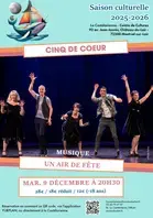 CINQ DE CŒUR - UN AIR DE FÊTE