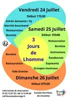 Les 3 jours de Lhomme