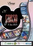 Corso fleuri : défilé de chars fleuris