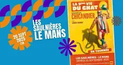 ANNULÉ / Jason Chicandier - " La 9ème vie du chat"