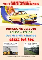Rassemblement de voitures anciennes