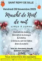 Marché de noël de nuit - Saint-Rémy-de-Sillé