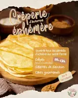 Crêperie d'automne éphémère