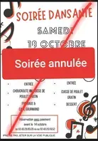 Soirée dansante à Crissé