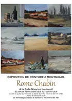 Exposition des peintures de Rome Chabin