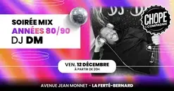 Soirée Années 80/90