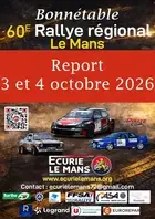 60ème Rallye Régional Le Mans