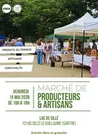 Marché de producteurs & artisans locaux au Lac de Sillé