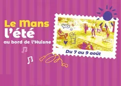 Le Mans, l’été au bord de l’Huisne